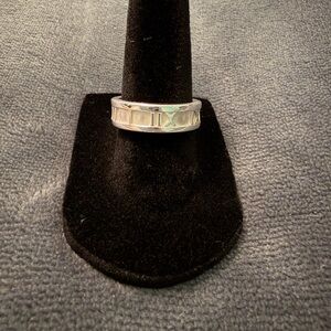 Tiffany & Co. 925 Silver Atlas Ring